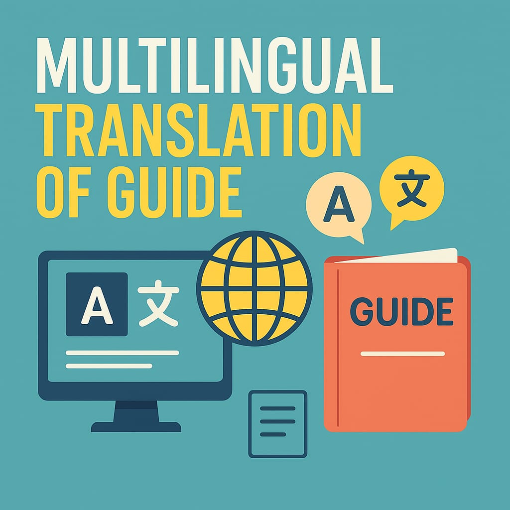 Multilingual Translation of guide